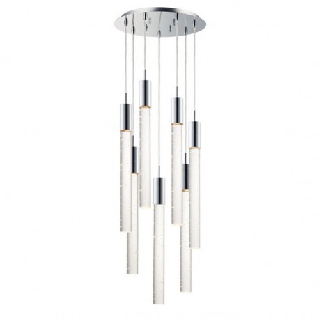 Candil de lujo Big Fizz 7-Light Pendant E22877-91PC et2 lighting