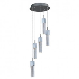 Candil de lujo Fizz III, 5-Light Pendant E22765-89PC et2 lighting