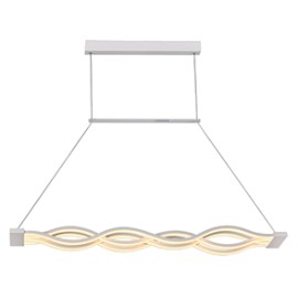 Luminario decorativo tipo candil  EG-WAVES-72W_BC Luz Blanco cálido Energain