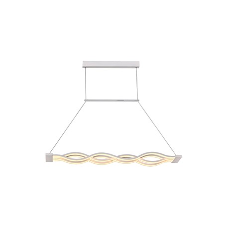Luminario decorativo tipo candil  EG-WAVES-72W_BC Luz Blanco cálido Energain