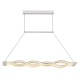 Luminario decorativo tipo candil  EG-WAVES-72W_BC Luz Blanco cálido Energain