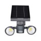 Luminario Arbotante con Panel Solar PSFC 10W TECNOLED PSF-037C