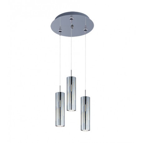 Candil de lujo Scope 3-Light Round LED Pendant E94651-90PC et2 lighting