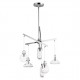 Candil de lujo Kem 6-Light Pendant E24306-18PC et2 lighting