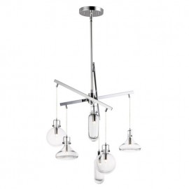 Candil de lujo Kem 6-Light Pendant E24306-18PC et2 lighting