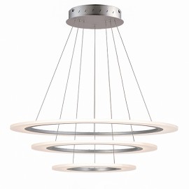 Candil de lujo Saturn II LED 3-Light Pendant E22656-11MS et2 lighting