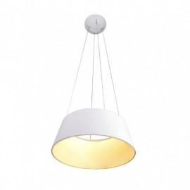Pendant  Theo acabado blanco mate Led integrado Q27788-WH quor lighting