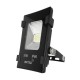 REFLECTOR LED SMD CUADRADO SLIM 10W BLANCO CALIDO
