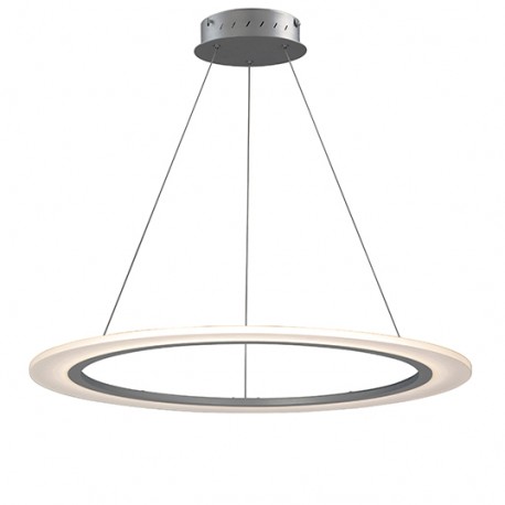 Candil de lujo Saturn II LED 1-Light Pendant E22654-11MS et2 lighting