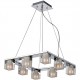 Candil de lujo Blocs 8-Light Pendant E22037-18 et2 lighting