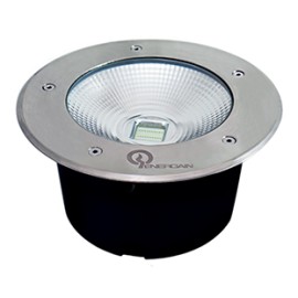 Luminaria empotrable en piso de 20W serie COB  EG-EPCOB-20W Blanco frío IP65 Energain