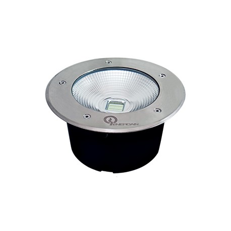 Luminaria empotrable en piso de 20W serie COB  EG-EPCOB-20W Blanco frío IP65 Energain
