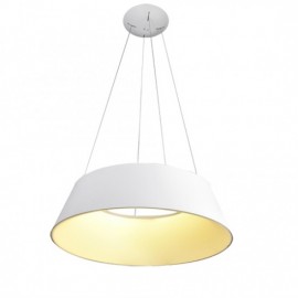 Pendant Theo acabado blancoo mate Led integrado Q27789-WH quor lighting
