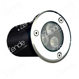 Spot empotrable a piso LED exterior  RGB AG-EX-3W-RGB ZENDE