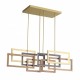 Pendante SOMMER 64W Led Q21677-GD quor lighting