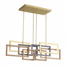 Pendante SOMMER 64W Led Q21677-GD quor lighting