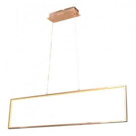 Luminaira led colgante 3 tonos de luz 860100/1/DC/BK   SOFLED