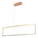 Luminaira led colgante 3 tonos de luz 860100/1/DC/BK   SOFLED
