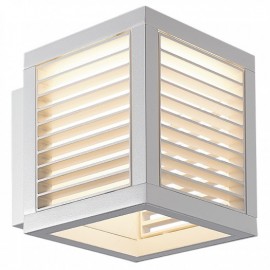 LUMINARIO PARA MURO LED 12W IP54 BLANCO 1028-LED/BL