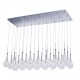Candil de lujo Larmes 24-Light LED Pendant E20518-18PC et2 lighting
