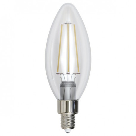 LAMPARA LED FILAMENTO VELA E12 4W BLANCO CALIDO 2700K