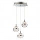 Candil de lujo Swank 3-Light Pendant E24593-93PC et2 lighting